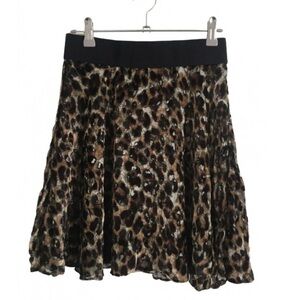 Alice & Olivia Leopard Print Women's Skirt